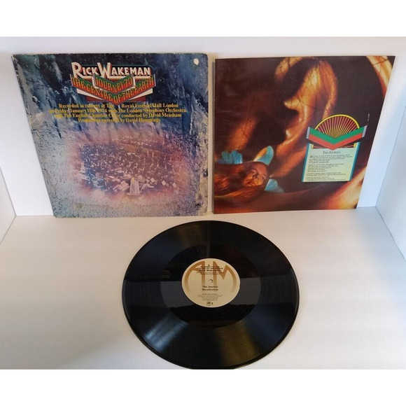 Rick Wakeman Journey To The Centre Of The Earth Vinyl LP Record Prog Rock Yes - Picture 1 of 5